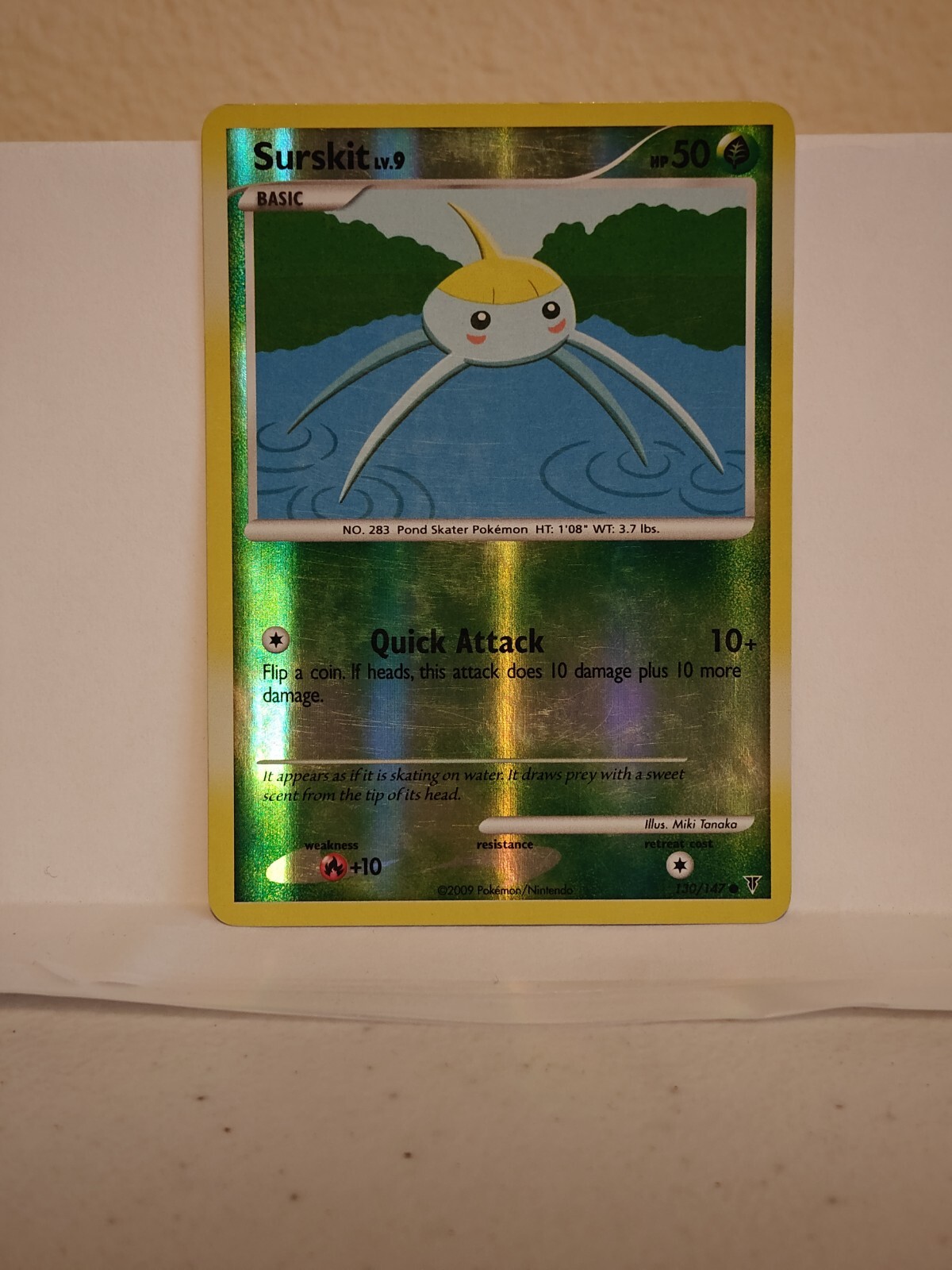 Pokémon TCG Surskit Supreme Victors 130/147 Reverse Holo Common
