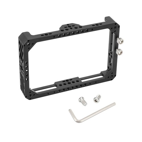 CAMVATE Aluminum Full Monitor Cage for Desview R7II 7" Camera Field Touch Screen - Picture 2 of 8