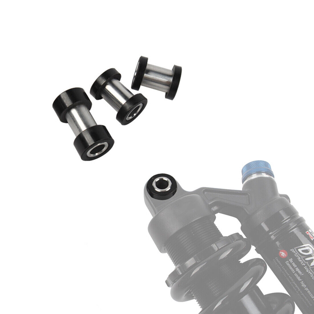 Mountain Bike Absorber Bushing 8mm 12mm Bicycle Shock Absorber