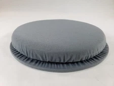Round Gray Rotating Car Lightweight Cushion Spins Swivel Seat