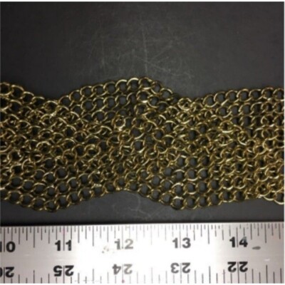 Chicos Mesh Chain Belt 36 display picture 2