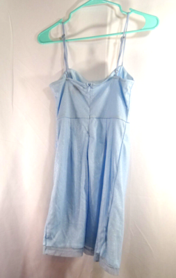 Princess Polly Mini Dress powder blue Womens Size 4 Strapless sparkly | eBay