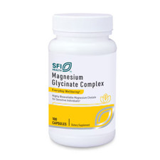 UPC 709616827109 product image for Klaire Lab SFI Health Magnesium Glycinate Complex - 100 Capsules - Exp. 11/2025 | upcitemdb.com
