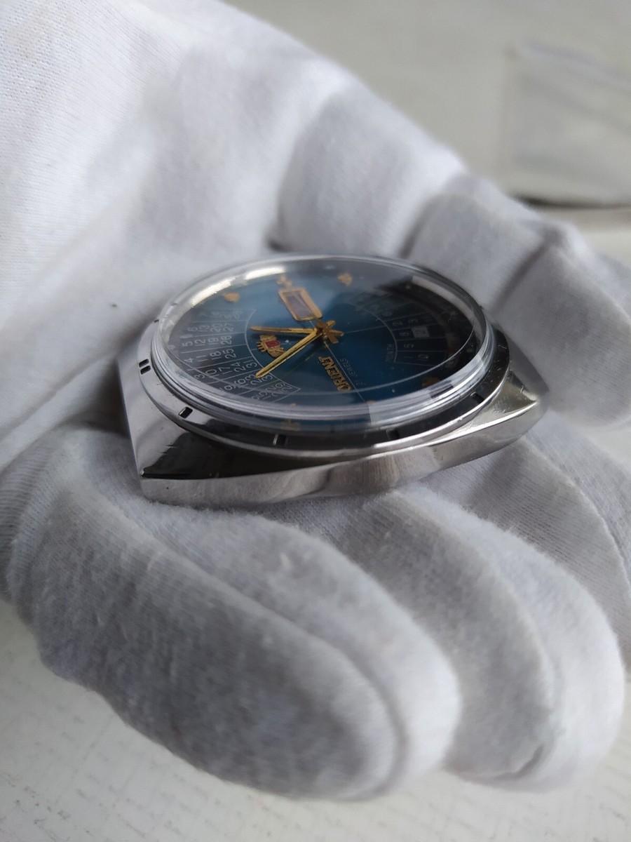 Vintage Watch Orient College Perpentual Multi Year Calendar Made