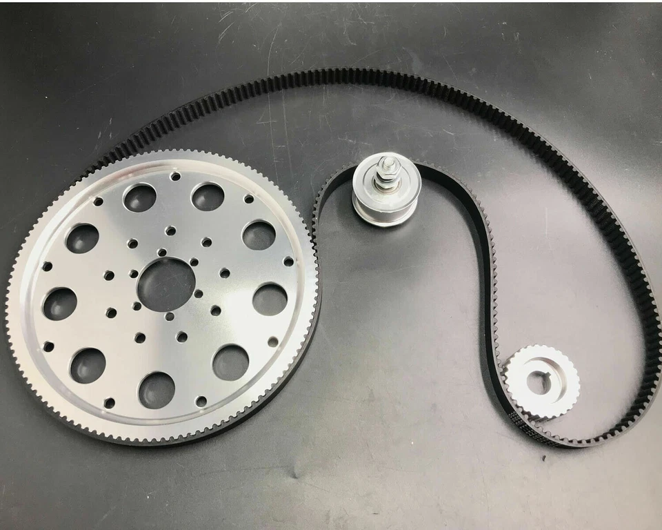 Belt Driving Sprocket Assembly For 66cc 80cc 2 Stroke Motorized Bike Bicycle US - Image 4 of 4