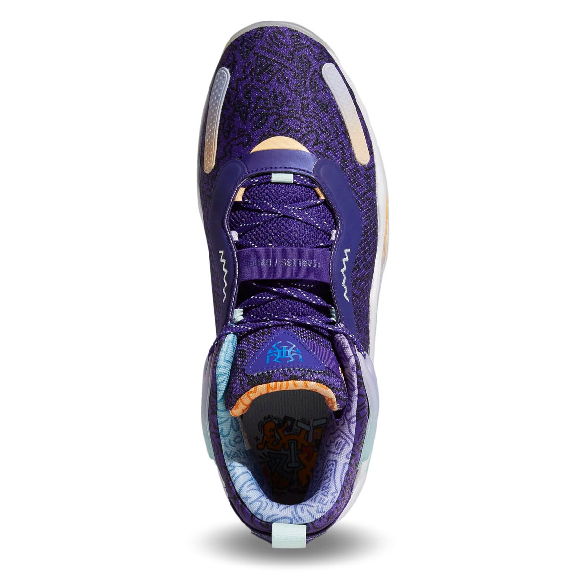 Adidas D.O.N. Issue #3 'Jazz' Purple Men's Basketball Adidas D.O.N. Issue #3 'Jazz' Purple Men's Basketball