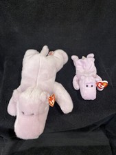 New Old Stock Ty Rare Beanie Buddies Happy And Beanie Babies Happy