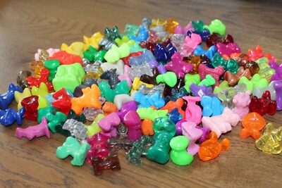 RANDOM Set Lot *8* Classic CRAZY BONES GOGOS Gogo Mutants 90s 80s