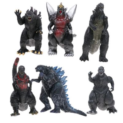 ゴジラ　シリーズ　ソフビ　6個セット s-l400.jpg