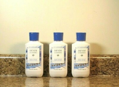 Bath & Body Works Denim & Daisies Body Lotion LOT Of 3 NEW