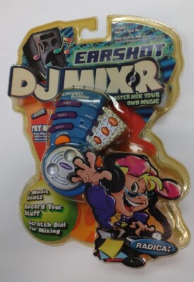 Earshot DJ Mixr Master Mix Your Own Music Radica: Vintage Toy 2001 Record Play