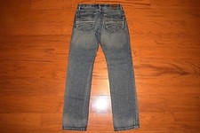 EXPRESS - 'ZACH' Low EXTRA Slim Fit Straight Blue Jeans - Men Size 30 x 32 -MINT