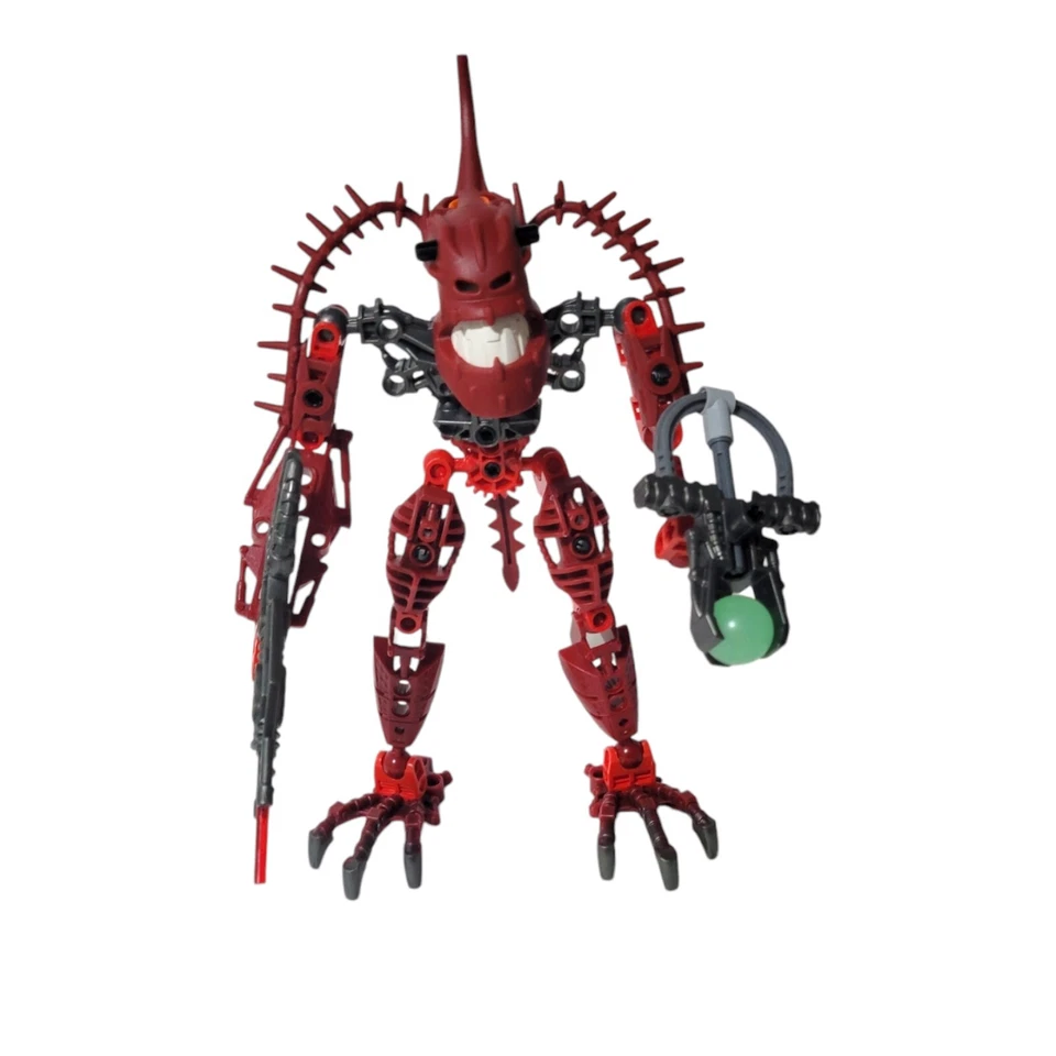 2006 LEGO Bionicle PIRAKA (8900-8905) со светящимися глазами и заморскими сферами  - Изображение 4 из 4
