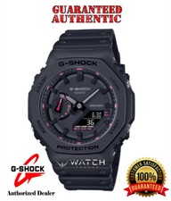 Casio G-Shock GA2100P-1A Limited Edition Breast Cancer Research Black Watch