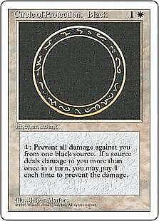 Circle of Protection: Black - Fourth Edition - Enchantment - 264 - 第 1/1 張圖片