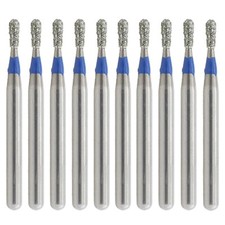 Dental Diamond Burs FG 830L/008M Pear Shape Standard Grit High Speed Bur