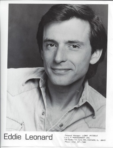RARE Eddie Leonard 8x10 Black & White Glossy Photo HOLLYWOOD, CELEBRITY