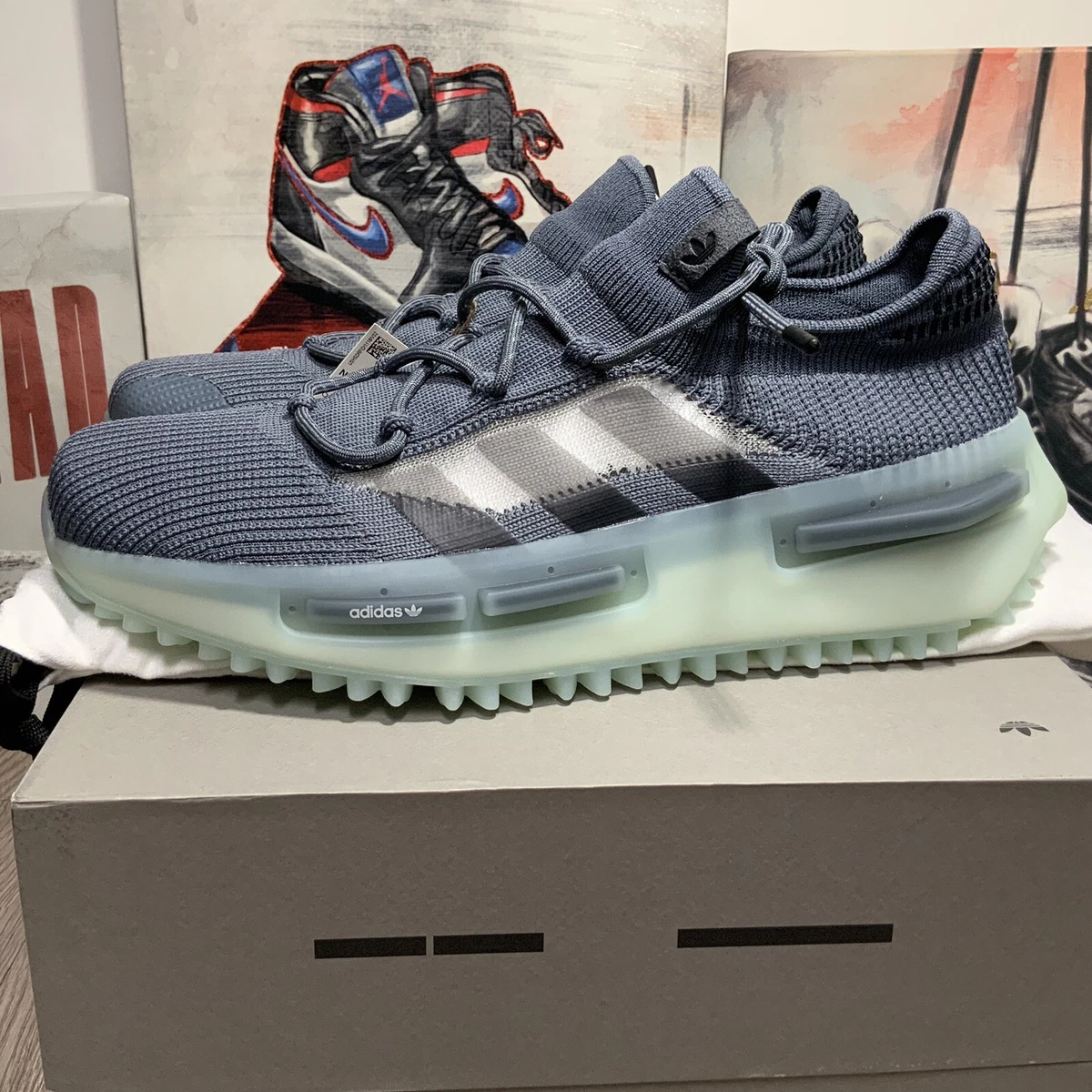 Adidas nmd mens size 15 sale