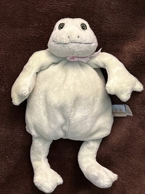 HTF Bunnies by the Bay Plush Beanbag Silly Buddy Green Frog