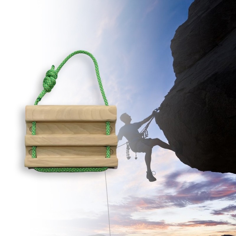 Pocket Small Hangs Board Forearm Exerciser Portable Climbing Training ...