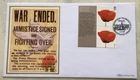 GB QEII 2008 Lest We Forget Benham FDC Peace Buckingham Palace Road SHS Cat £15