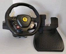 Thrustmaster T80 Ferrari 488 GTB Racing Wheel & Pedals- Sony PS3, PS4, PC (READ)