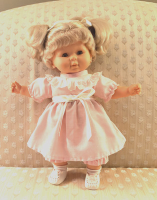 VINTAGE b.b. DOLL MADE IN SPAIN FROM 1980S--VERY GOOD CONDITION!!!