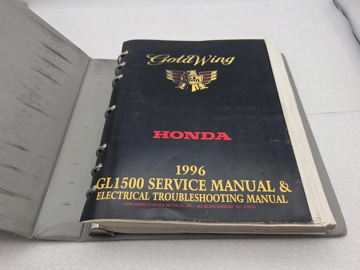 Goldwing 1500 GL1500 Motorcycle Repair Manuals & Literature for