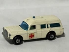 Lesney Matchbox Series #3 Mercedes Benz Binz Ambulance, White, 1/64