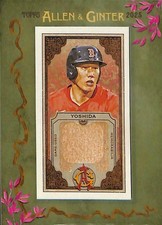 2025 Topps Allen & Ginter #MFR-MYO Masataka Yoshida Framed Mini Relics