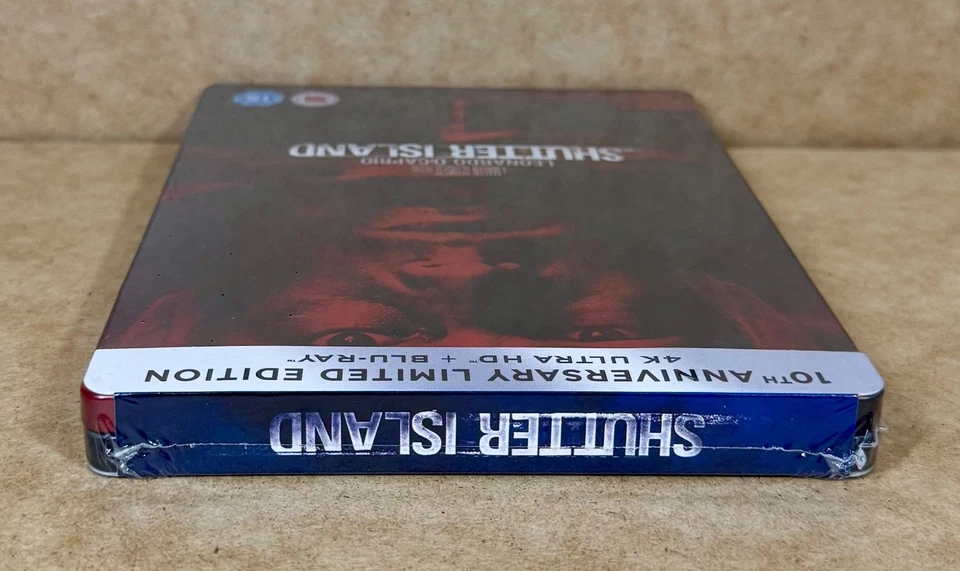 SHUTTER ISLAND - UK EXCLUSIVE 4K UHD + BLU RAY STEELBOOK - NEW & SEALED - Image 4 of 4