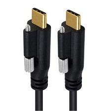 USB C 3.1 Fast Charging Cable 10Gbps Data Transfer 4K 60hz Video Type C Screw