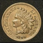1859 Indian Head Cent - Better Date, Higher Grade - FREE SHIPPING