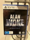 Alan Wake Remastered - PS5 - Brand New - Read Below