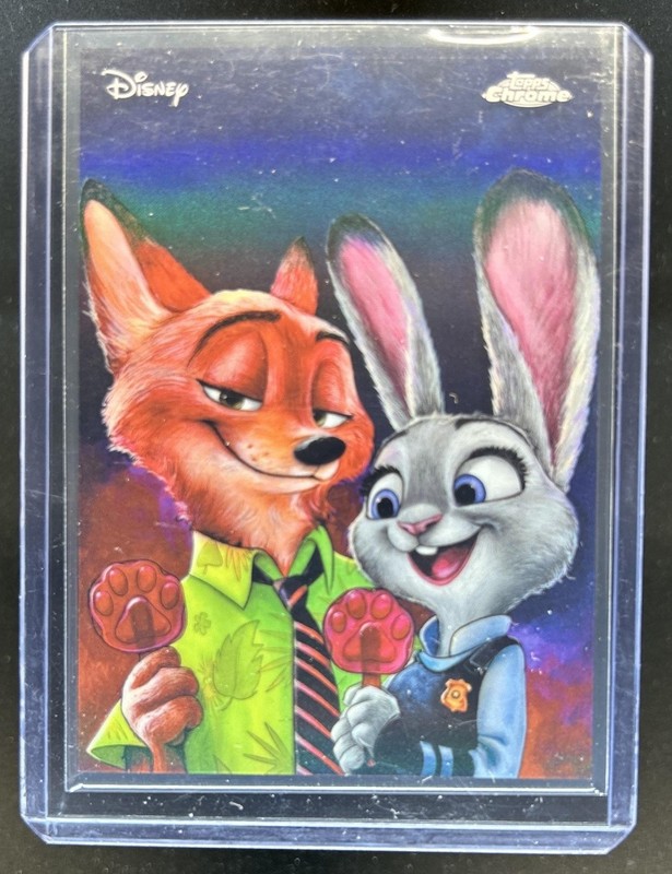 2026 Topps Chrome Disney Zootopia Art of Disney #AD-9