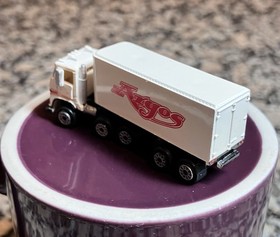 Galoob Micro Machines 1980&rsquo;s Cab Over Semi Truck With Opening Doors & Cab Minty