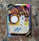 Topps 2025/26 Bowman U Best AJ Dybantsa BYU GG-AY Auto Patch Relic Refractor
