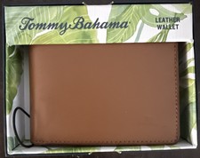 Tommy Bahama Marlin Slimfold Wallet Tan, new in box