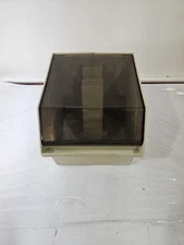 Vintage 5.25" Memorex Floppy Disk Storage Case Floppy Holder