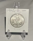 1945-S 50C Walking Liberty Half Dollar UNC