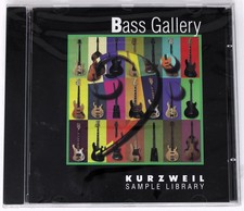Kurzweil Bass Gallery Kurzweil Format Sample/Sound Library/Sampling CD