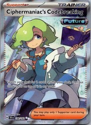 Ciphermaniac's Codebreaking 198/162 Ultra Rare Temporal Forces