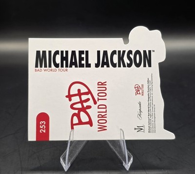 2025 Keepsake Michael Jackson Die-cut Bad World Tour SP #253 | eBay