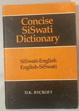 CONCISE SISWATI - ENGLISH DICTIONARY TRANSLATIONS AFRICAN LANGUAGE LINGUISTICS++