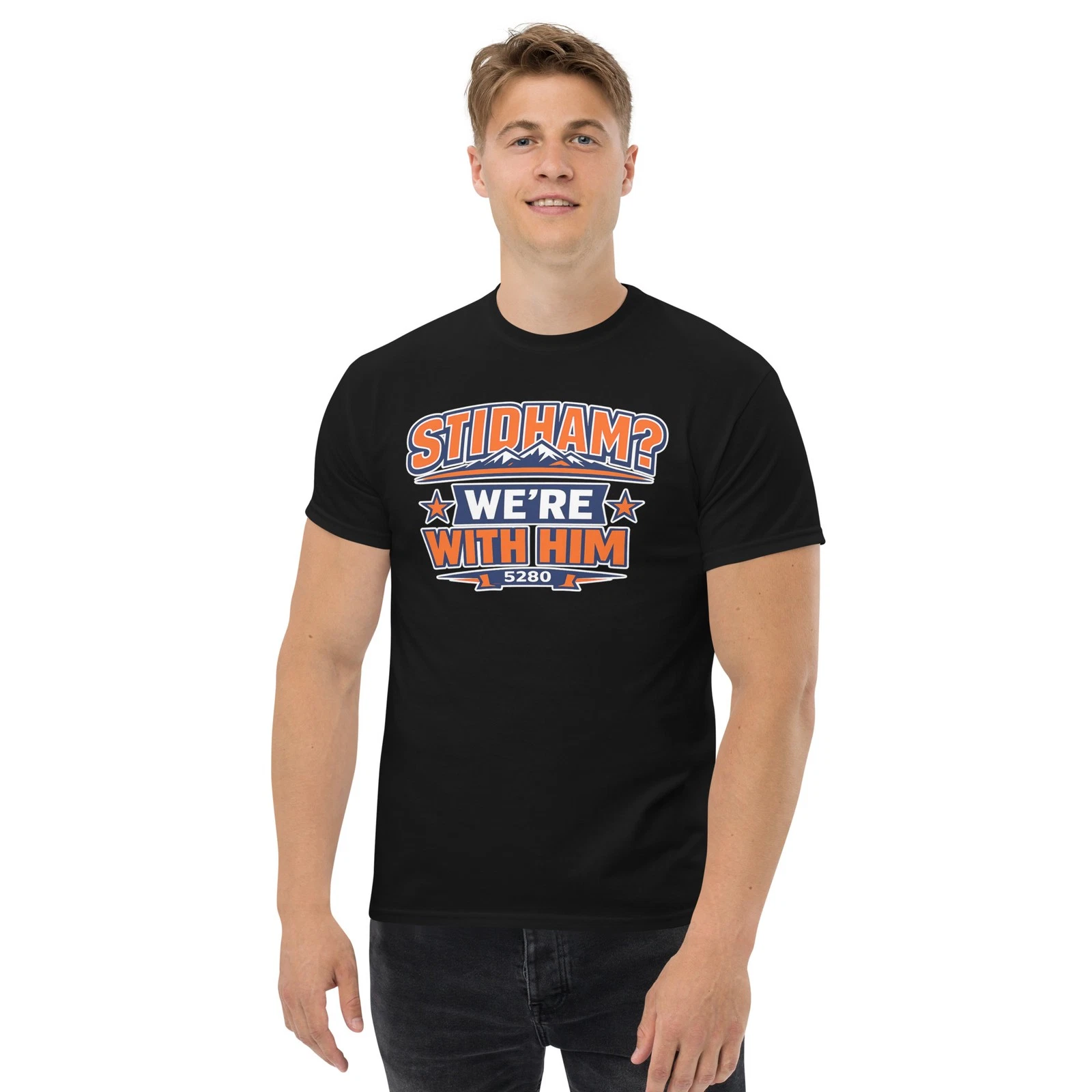 Jarrett Stidham Funny T-Shirt Denver Broncos Football Tee