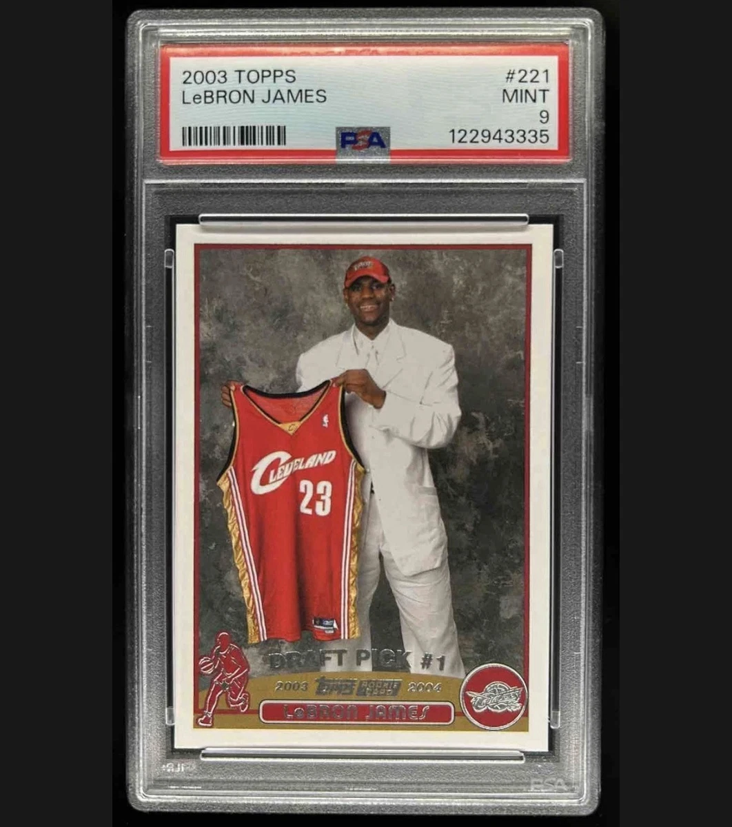 NBA TOPPS Chrome 04 Draft Pick #1 レブロン NBA TOPPS Chrome 04