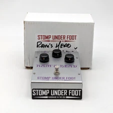 Stomp Under Foot Ram's Head - Foot Pedal by Matt Pasquerella Signed