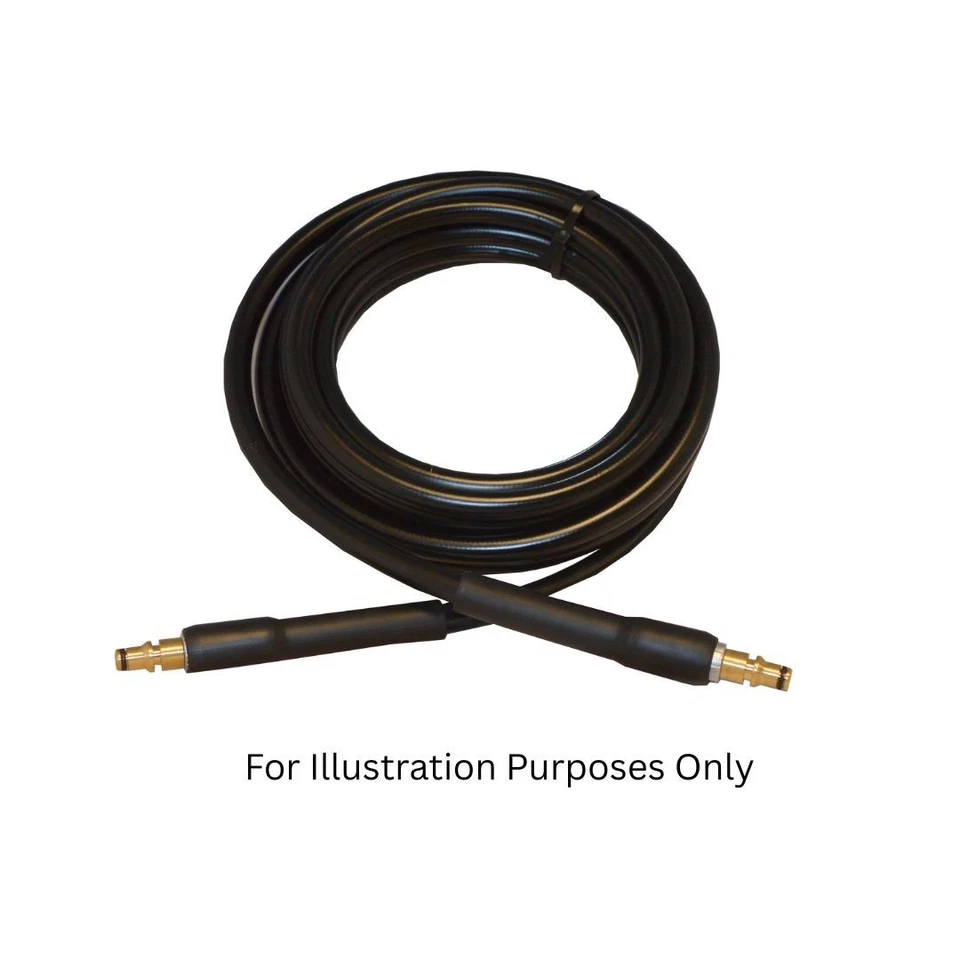 DIRETHOSES FLEXIWASH BLACK Manguera de repuesto para lavadora a presión MacAllister para MPWP120P (manguera de goma mejorada)