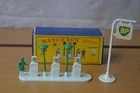 Matchbox Lesney A-1 Accessory Pack BP Petrol Pumps Set Original Vintage