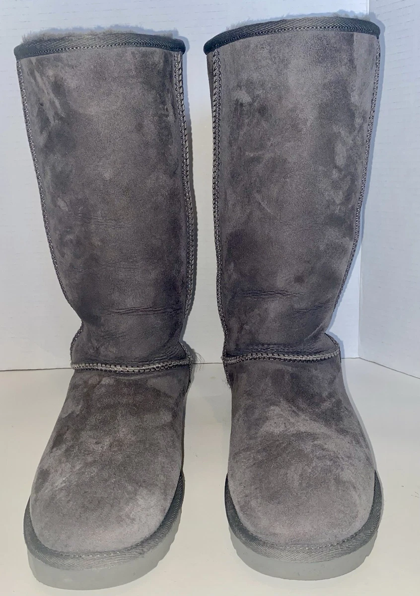 UGG Classic Tall Gray Boots for Women for sale | eBay